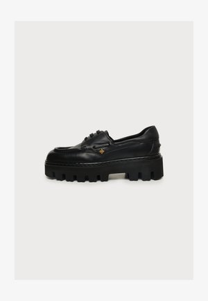 MCM, DRESS SHOES - Loaferit/pistokkaat - black