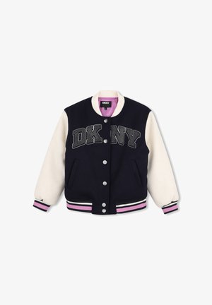 DKNY, BLOUSON SIGLÉ - Blouson Bomber - bleu mistral