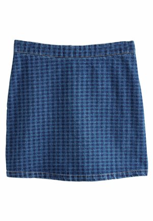 REGULAR FIT - sukňa v tvare A - blue gingham