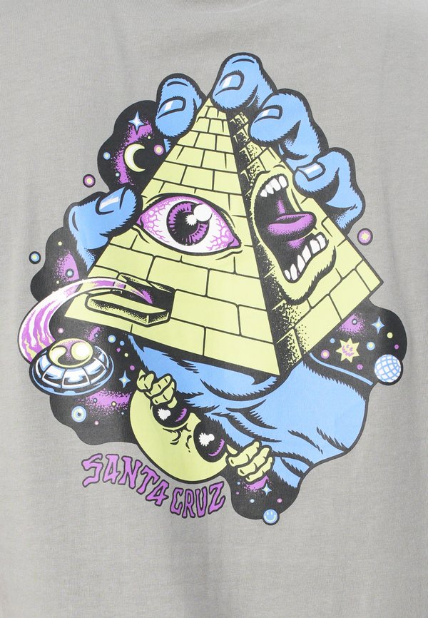 KNIBBS INVASION UNISEX - Print T-shirt - moon dust4