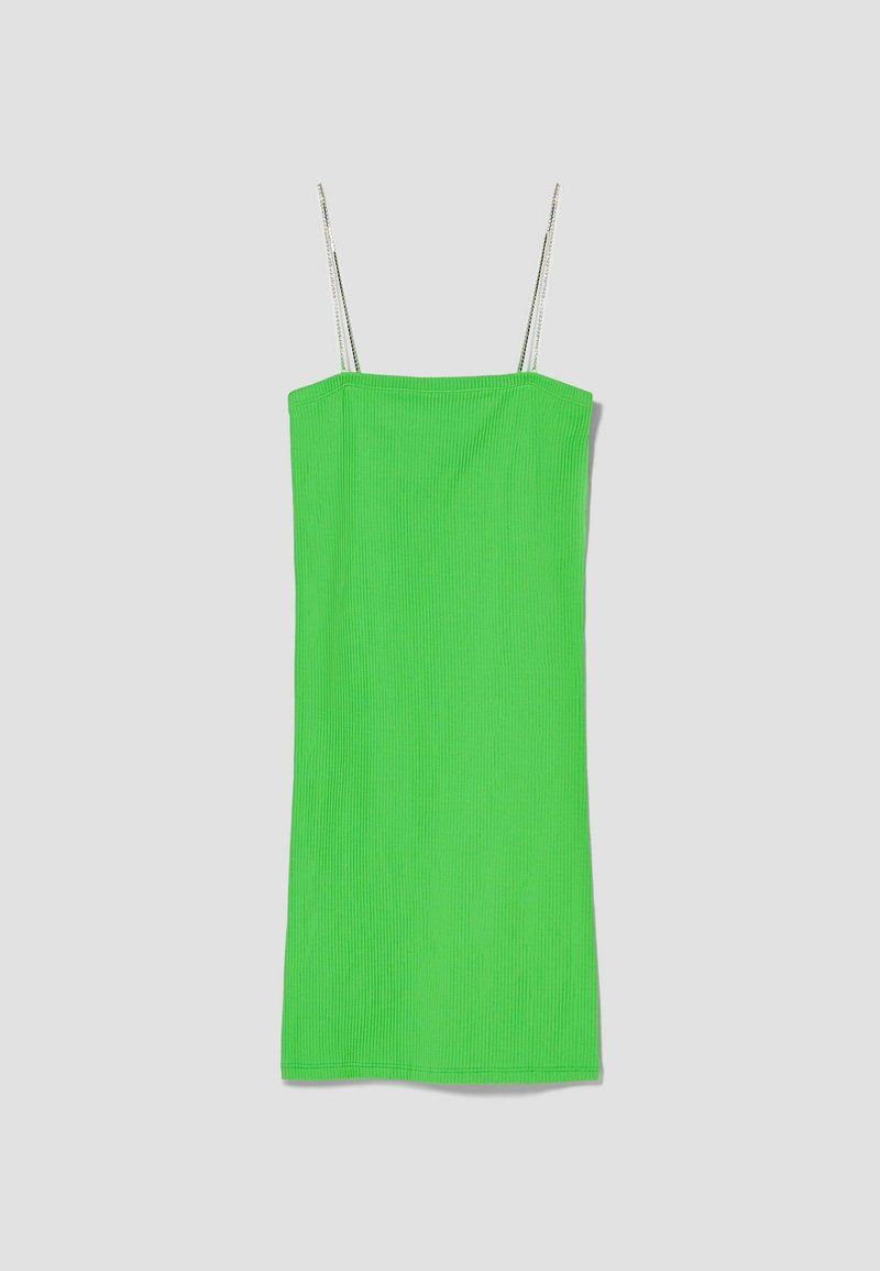 strapless open back dress YIM
