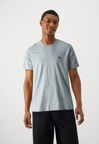 Abercrombie & Fitch ICON NEUTRALS 5 PACK  - Βασικό μπλουζάκι - black/sky captain/birch/white