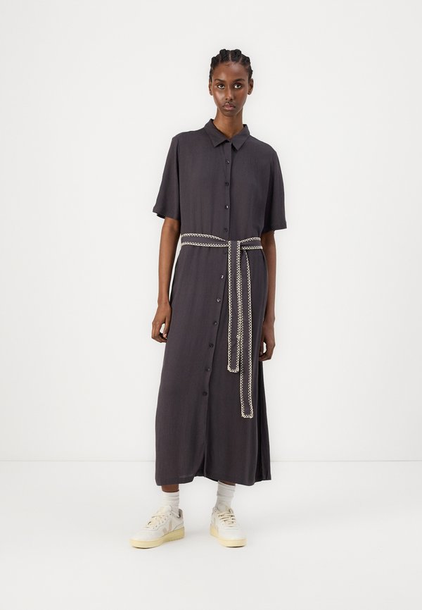ISLAND ESCAPE - Shirt dress - tarmac