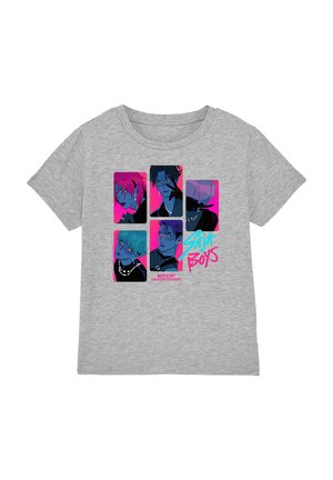 KPOP DEMON HUNTERS SAJA DEMONS - T-Shirt print - mottled light grey