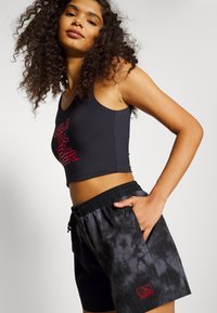 Quiksilver STRANGER THINGS UPSIDE DOWN SCOOP SINGLET - Μπλούζα - black