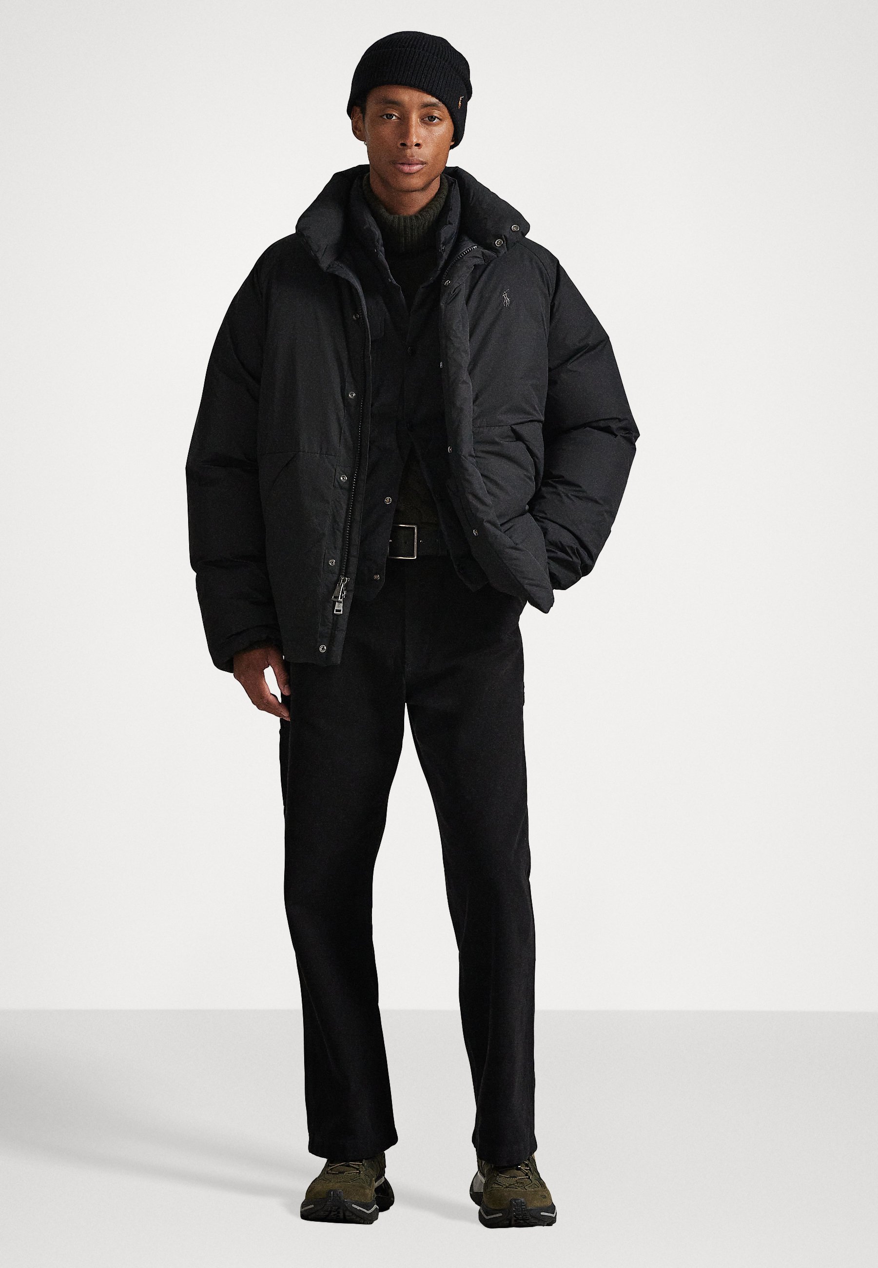 Polo Ralph Lauren MOCKNECK DOWN JACKET - Down jacket - polo black