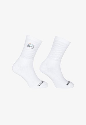 Iriedaily, IRIEDAILY SOCKEN PEACERIDE UNISEX - Socks - white