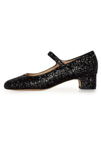 DORA - Bruidsschoenen - black glitter