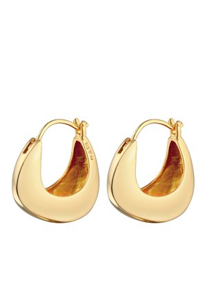 HOOPS MINIMAL - Oorbellen - gold-coloured