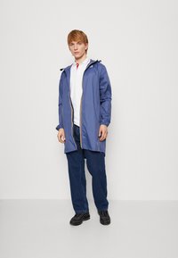 K-Way - LE VRAI  EIFFEL 3.0 UNISEX - Ūdensnecaurlaidīga jaka - blue indigo Miniatūras attēls 1