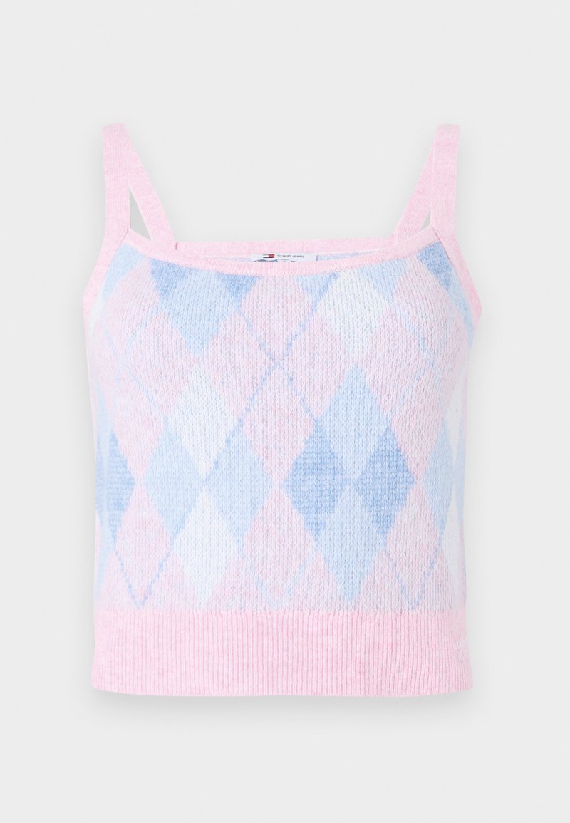 Tommy Jeans Top donkerroze Tommy Jeans Top donkerroze