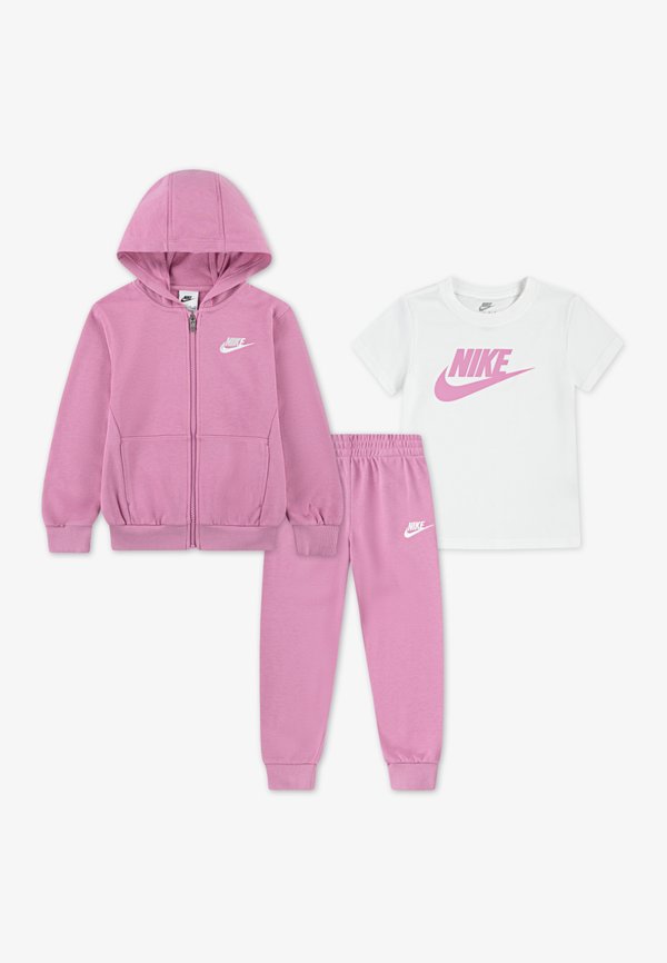 CLUB HOODIE TEE UNISEX SET - Zip-up sweatshirt - magic flamingo