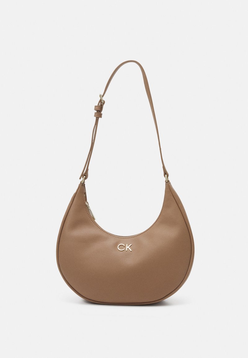 Calvin Klein RELOCK SHOULDER BAG Handbag safari canvas/brown