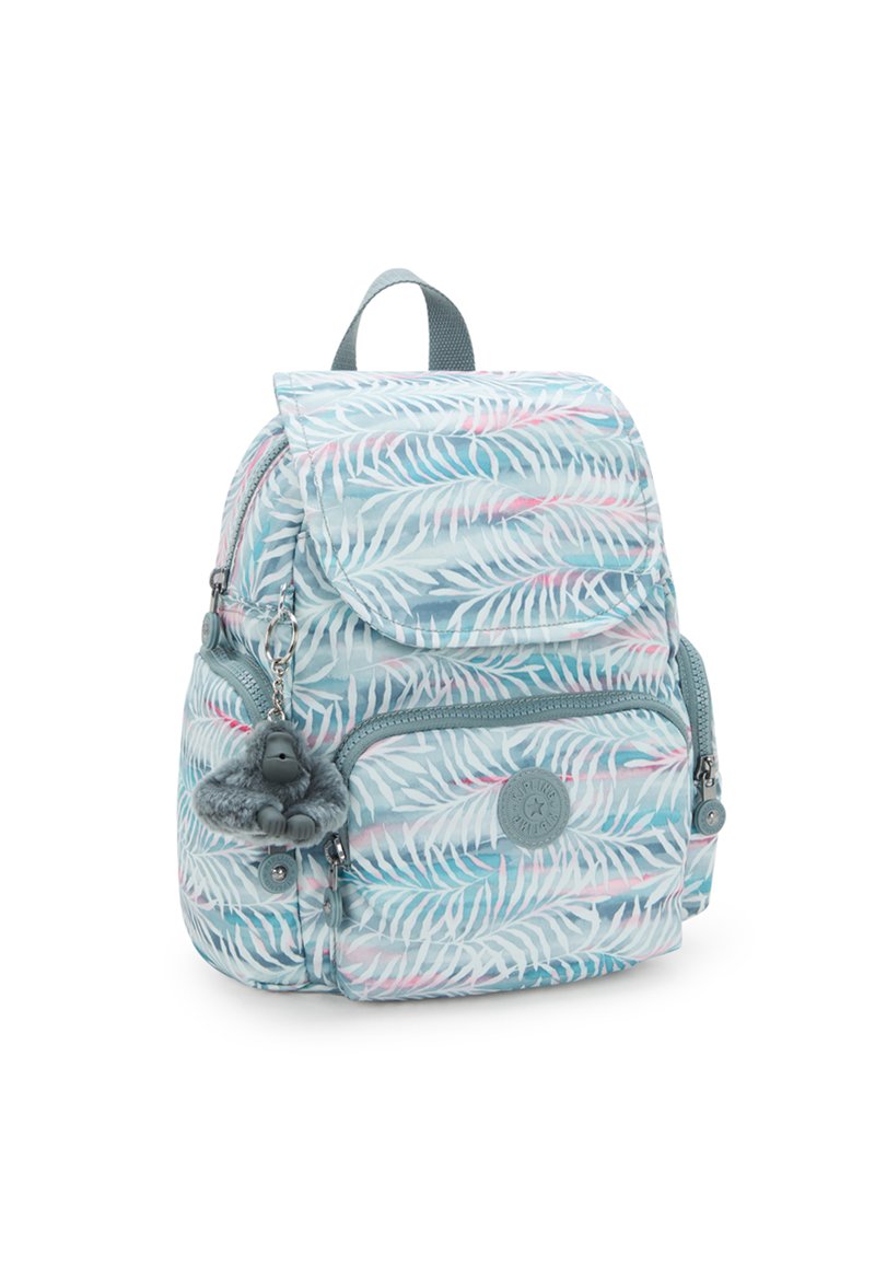 Kipling CITY ZIP MINI - Rucksack - palmtree leaves/light  display picture 1
