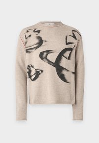 ORBIT JUMPER UNISEX - Jumper - oatmeal