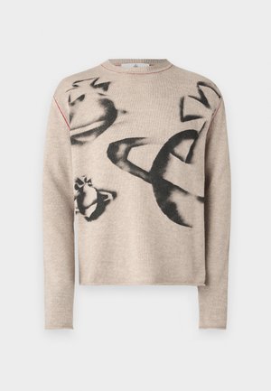 Vivienne Westwood ORBIT JUMPER UNISEX - Trui - oatmeal