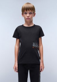 Napapijri EIGER  - T-shirts print - black