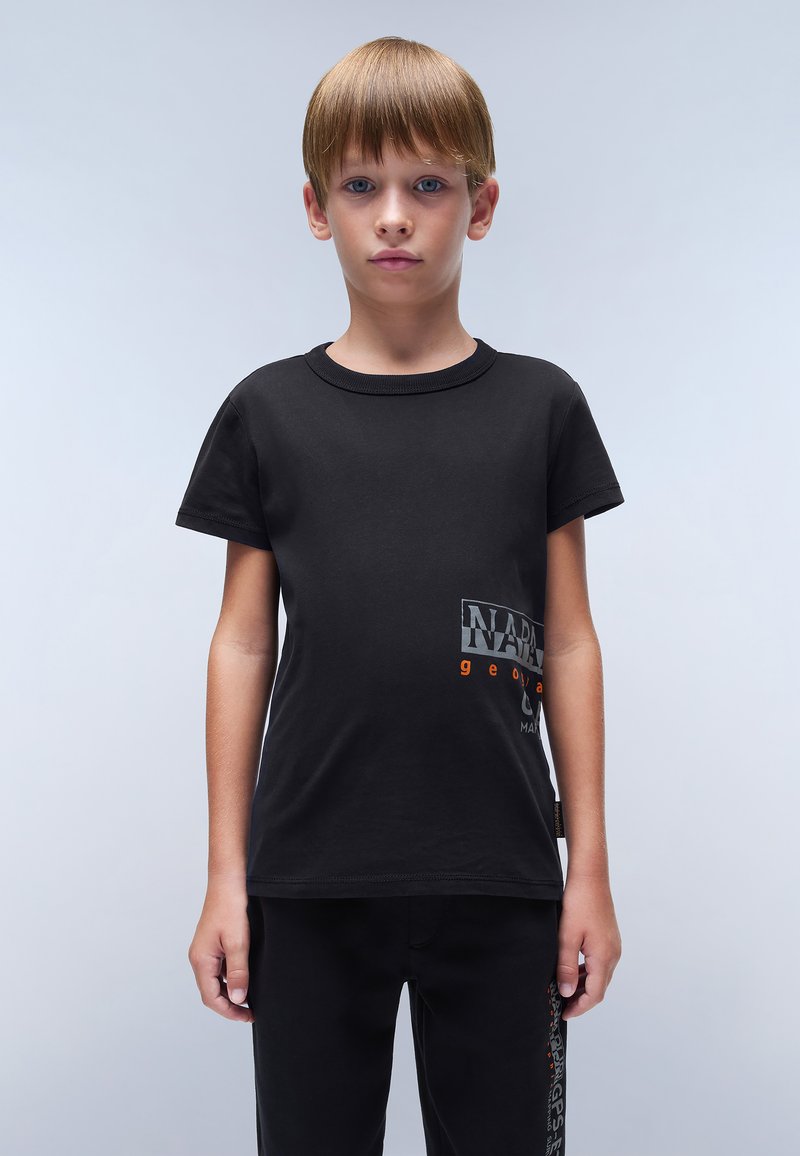 Napapijri EIGER  - T-shirts print - black