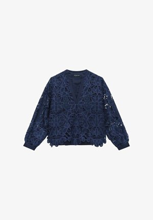 STOCKH LM, LISEN BRODERIE ANGLAISE - Blouse - navy