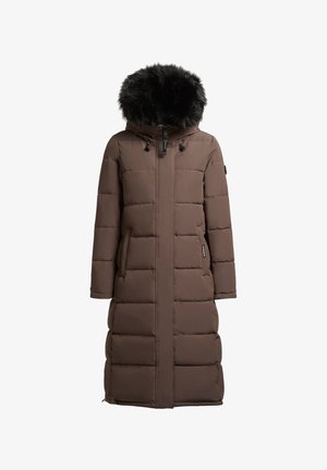khujo PORDE - Cappotto invernale - taupe dunkel