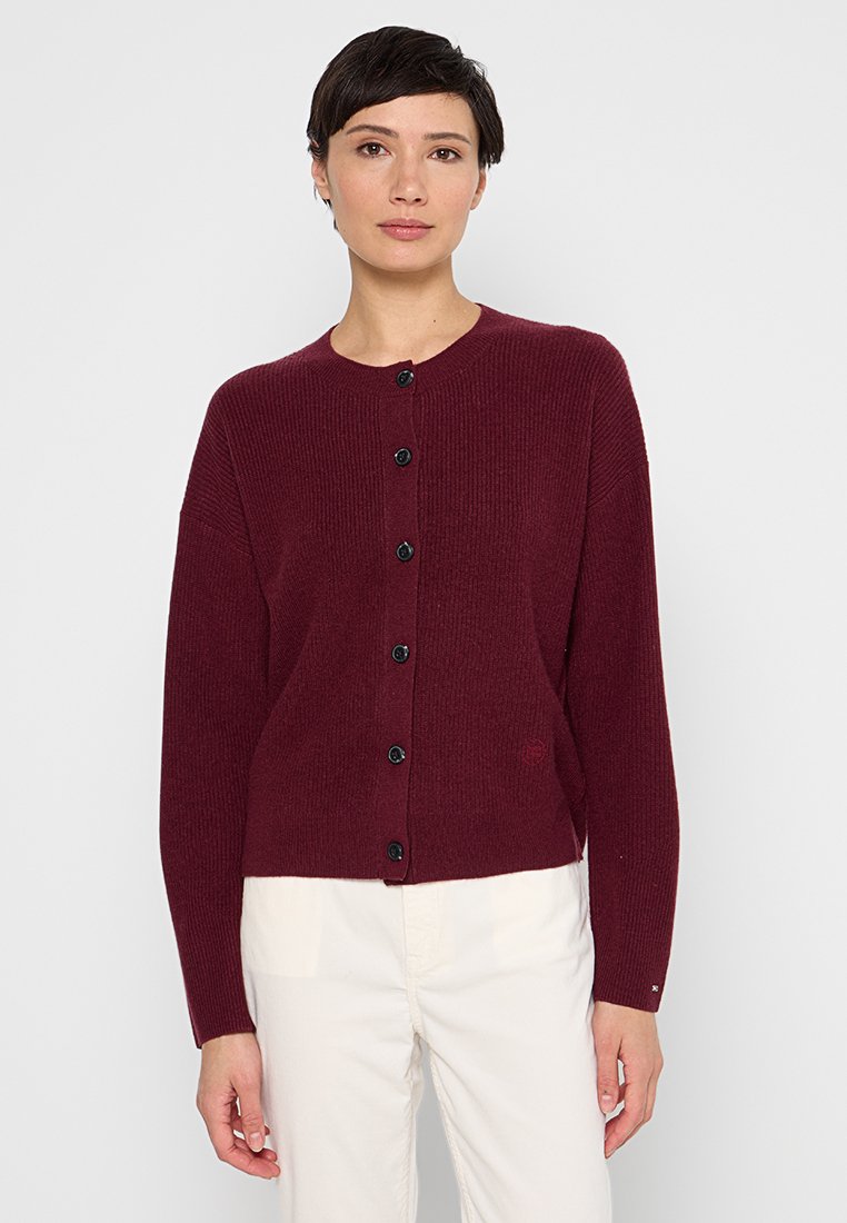 Tommy Hilfiger Strickjacke rot