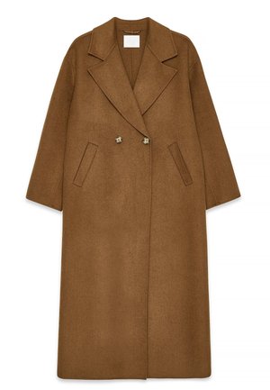 DOUBLE BUTTONED - Abrigo clásico - camel