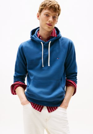 Tommy Hilfiger, SEASONAL HOODY - Hoodie - aegean sea