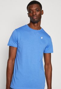K-Way EDWING ROUND SLEEVES UNISEX 3 PACK - T-shirt basic - white/orange rust/blue ultramarine
