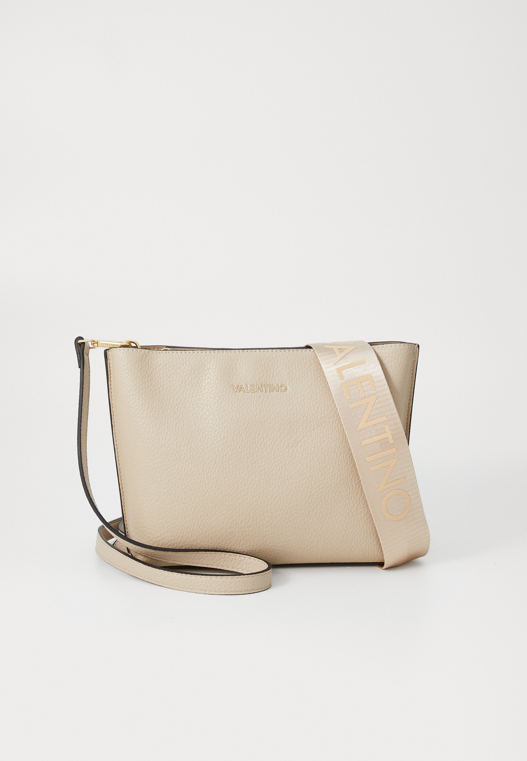 Sac Bandoulière Valentino Mules En Polyuréthane écru - Neuf Avec étiquettes, Fermeture Magnétique