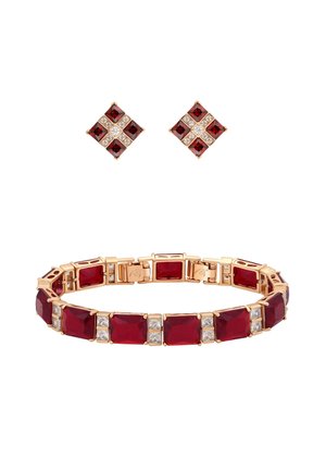 SET - Karkötő - rose gold red