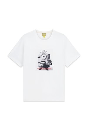 Guess, GJ X MINIONS BEDRUCKTES T-SHIRT - T-shirt imprimé - weiß