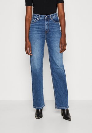 Jean droit - dark-blue denim