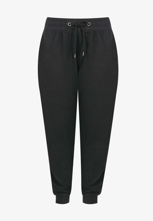 Yours Clothing, Tracksuit bottoms - black