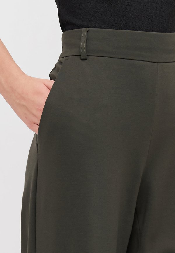 ONLPOPTRASH LIFE STRAIGHT  - Trousers - peat4