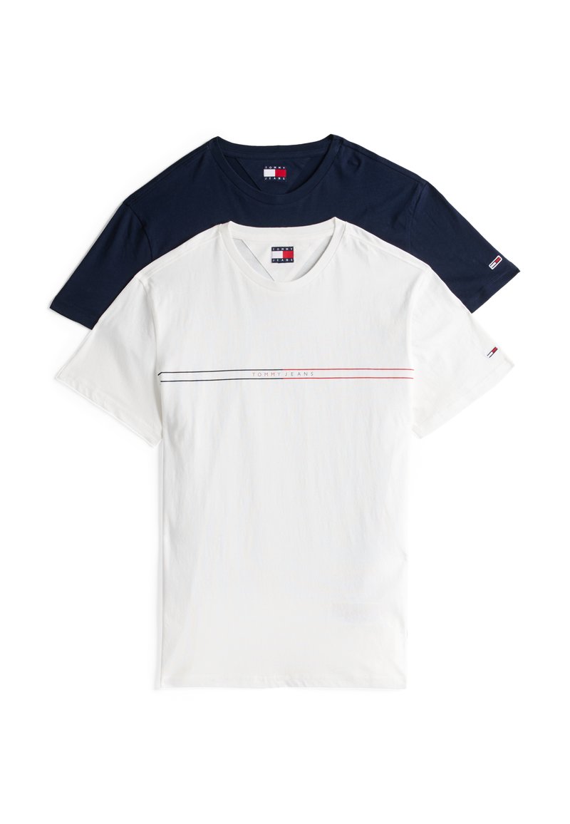 Tommy Jeans T-shirt print donkerblauw