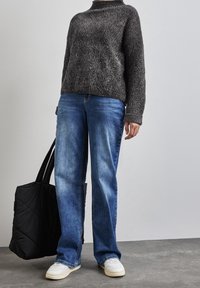 Street One Stickad tröja - grey