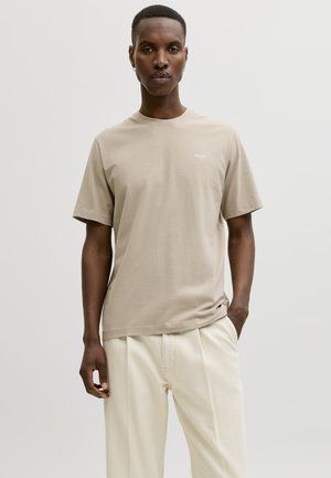 Jack & Jones PREMIUM, JPRBLATYLER TEE - T-shirts basic - aluminum