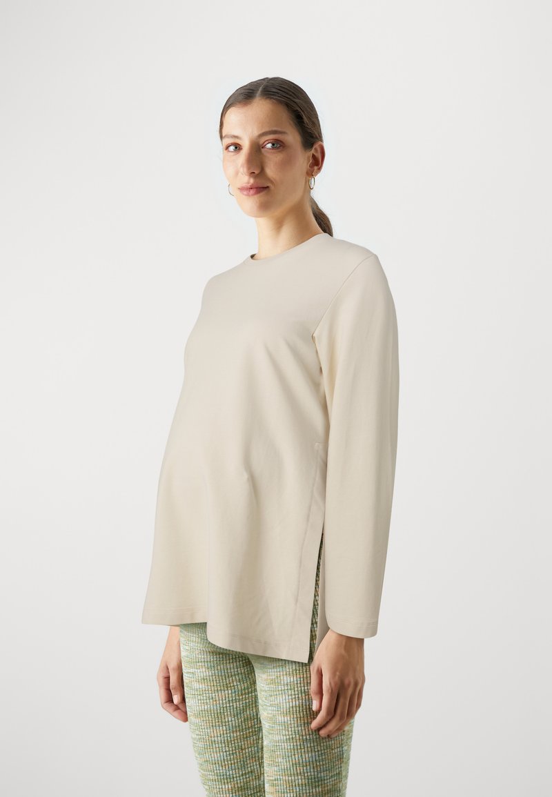 MAMALICIOUS MLSINE - Top s dlhým rukávom - birch