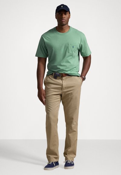 Polo Ralph Lauren Big & Tall JERSEY POCKET T-SHIRT - Základné tričko - faded mint