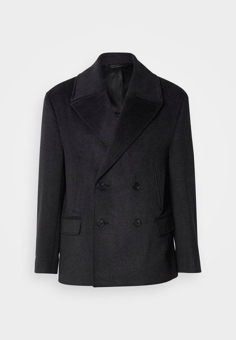 Isaac Dewhirst Jas antraciet gemêleerd