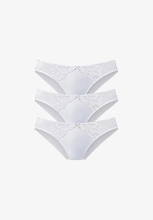 LASCANA, LASCANA SLIP 3 PACK - Slip - weiß