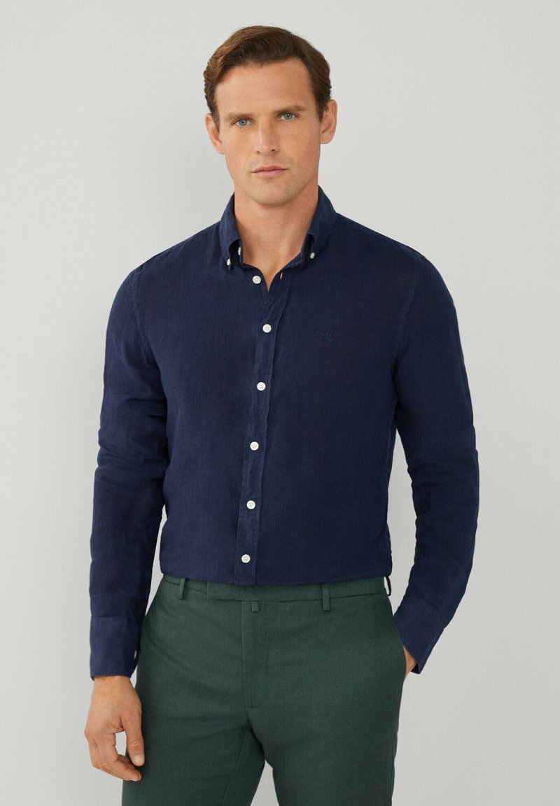 Hackett London - GARMENT DYE  - Košile - navy, Zvětšit