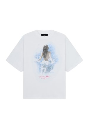 FAVELA, OCEAN T-SHIRT - T-Shirt print - white