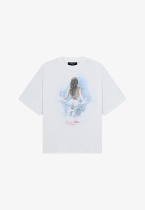FAVELA, OCEAN T-SHIRT - T-Shirt print - white
