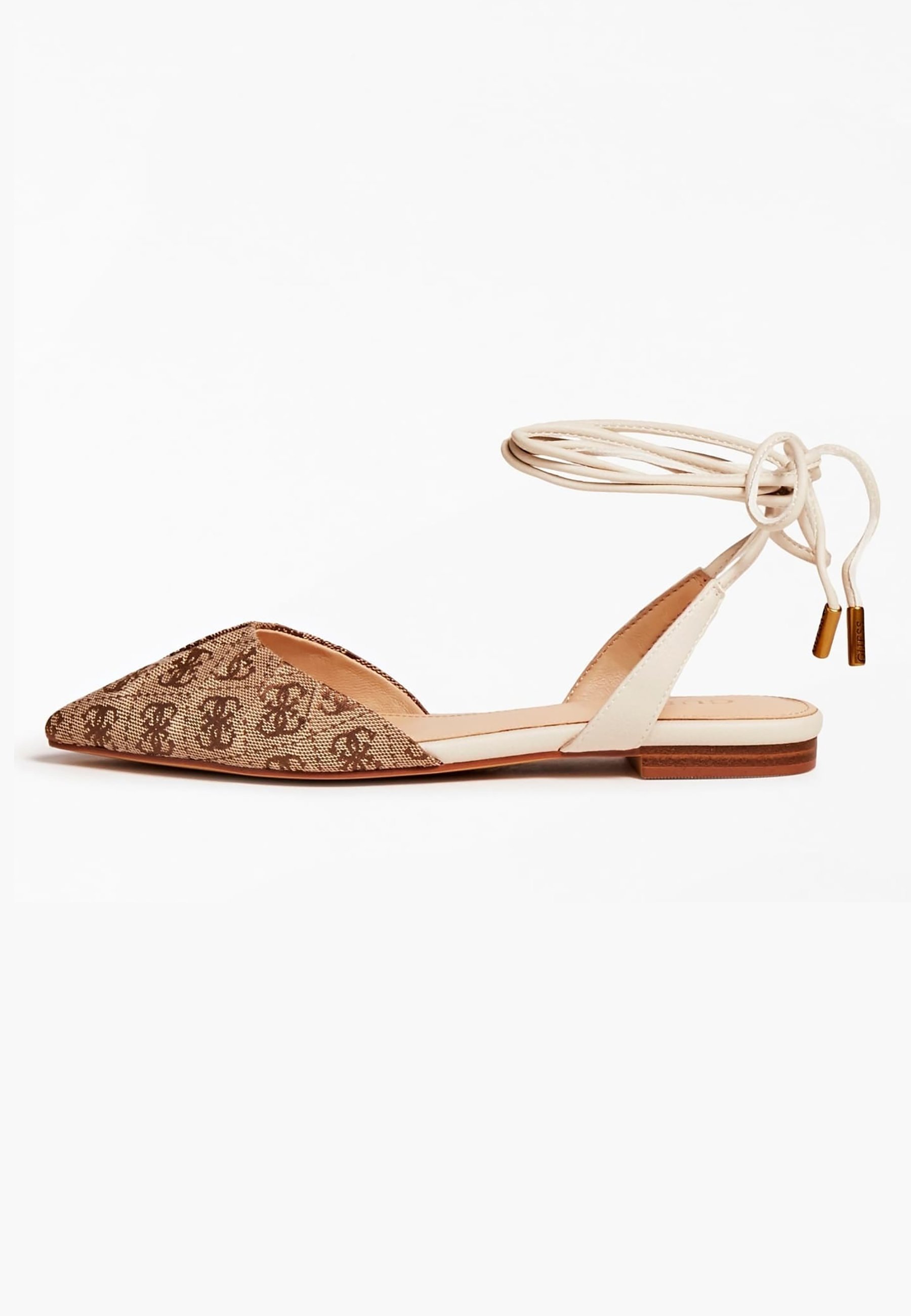Guess CARLAS 4G-LOGO - Sandali - brown / beige/marrone - Zalando.it