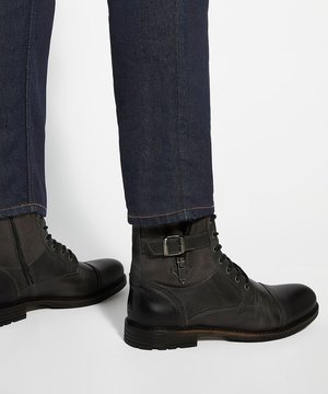 Dune London, CALL - Cowboy-/Bikerstiefelette - grey