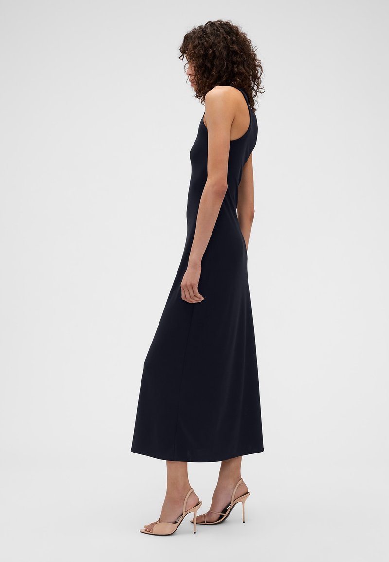 chi chi london blue floral dress One Shoulder Floral Printed Midi Dress in Blue main image 1