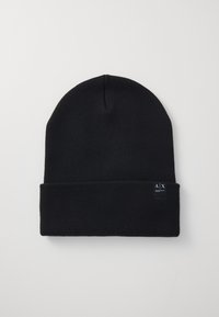 Armani Exchange BEANIE HAT UNISEX - Berretto - black