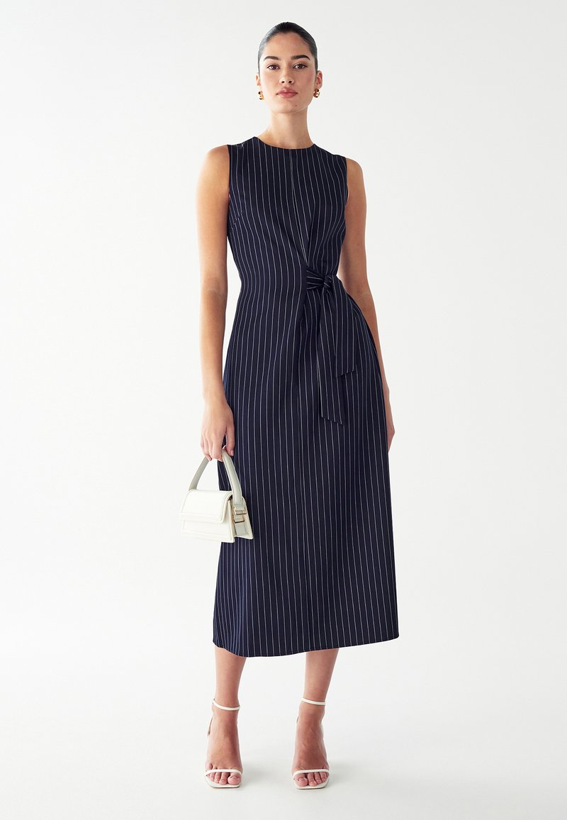WILLA CAIRA - Kasdienė suknelė - navy stripe