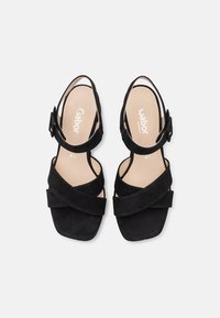 Gabor Comfort Sandalen met plateauzool - schwarz